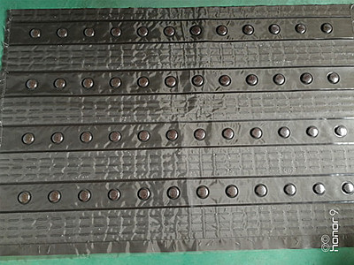 玉石床墊高頻機熱合樣品